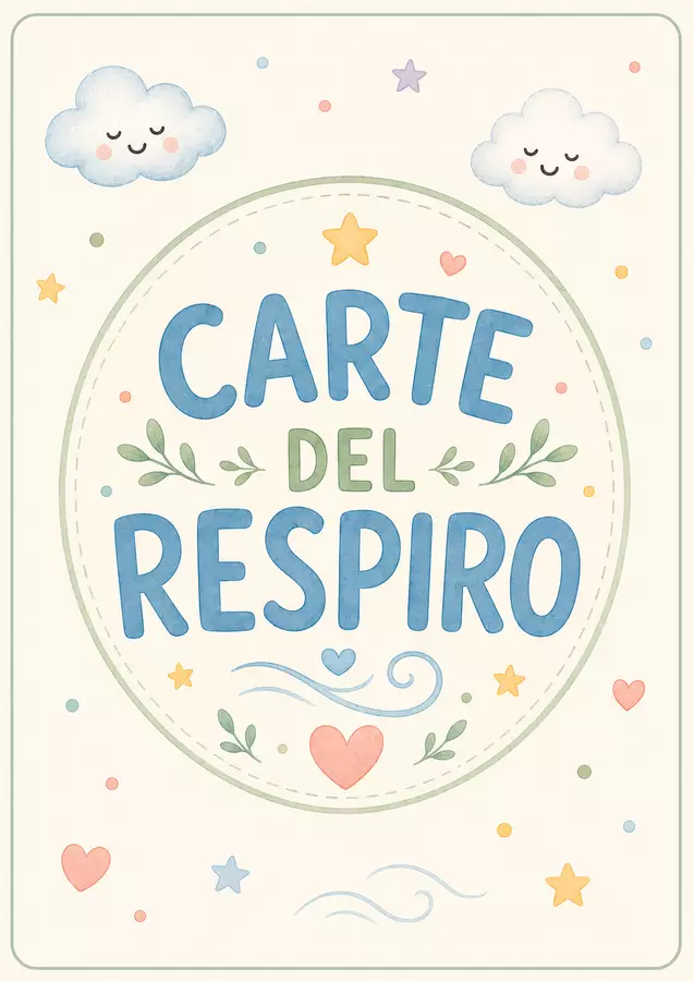CARTE DEL RESPIRO – COLLEZIONE EDUCATIVA MINDFULNESS PER BAMBINI Flashcard - CARTE DEL RESPIRO – COLLEZIONE EDUCATIVA MINDFULNESS PER BAMBINI - La valigia verde - Pagina di copertina