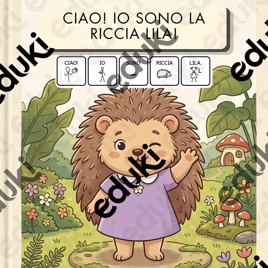 Libro 2 CAA - LILA - riccia esploratrice! Testo - Libro 2 CAA - LILA - riccia esploratrice! - semi_di_didattica - Pagina di copertina