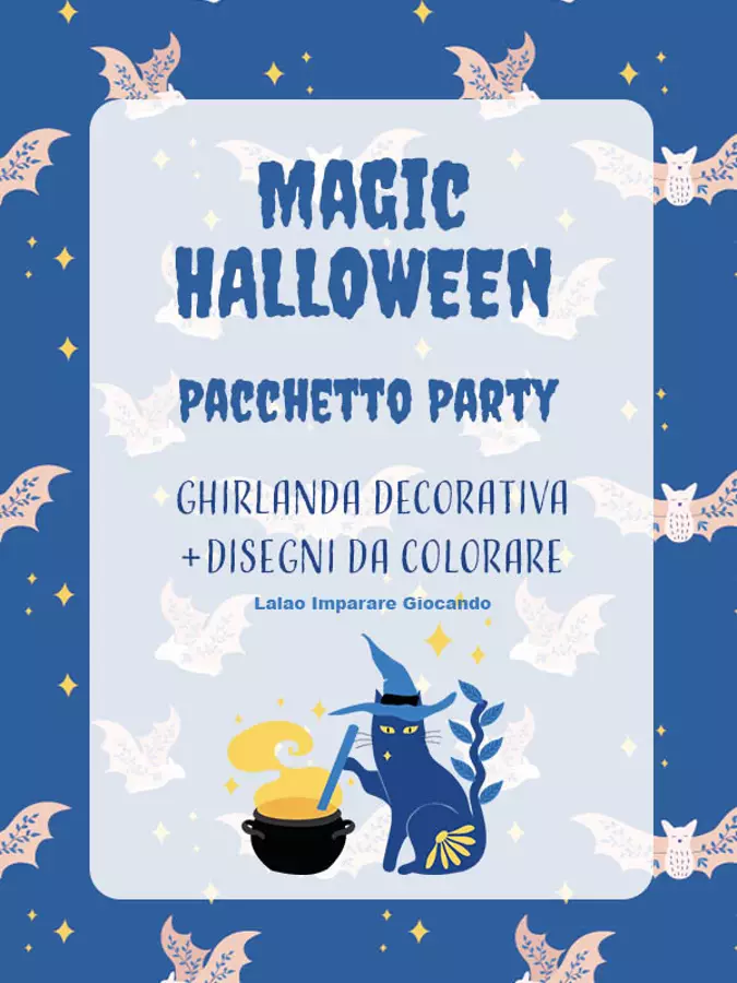 Magic Halloween Pacchetto Party Materiale per pittura e bricolage - Magic Halloween Pacchetto Party - Lalao.it - Pagina di copertina