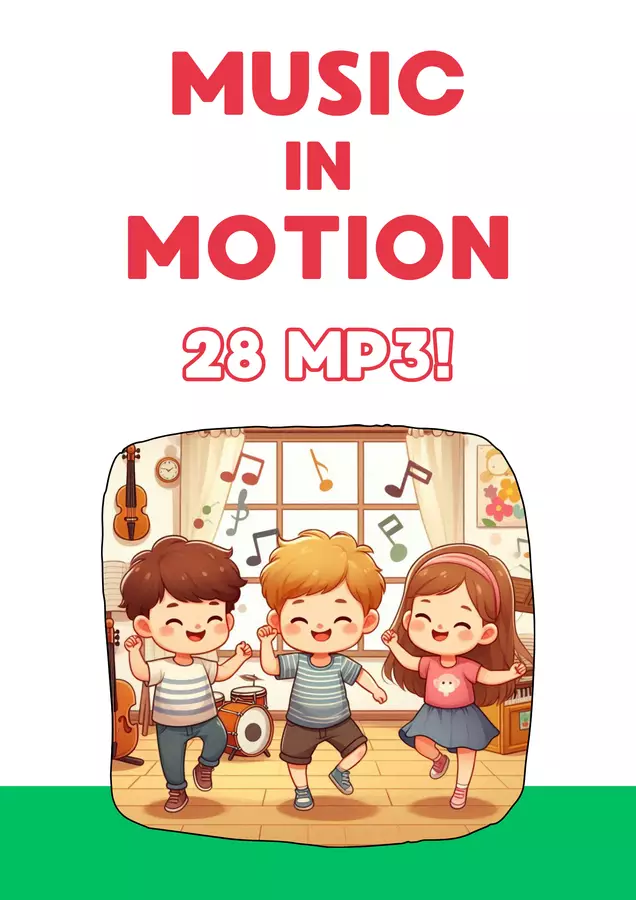 MUSIC IN MOTION Bundle 1 -28 Collection Esercizi - MUSIC IN MOTION Bundle 1 -28 Collection - Emanuele Ruggiero - Music Teacher - Pagina di copertina