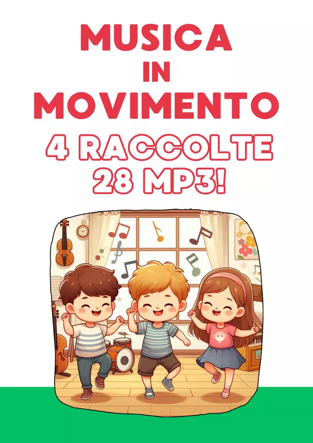 Raccolta MUSICA IN MOVIMENTO 1 - 28 - MUSIC IN MOTION 1 -28 Esercizi - Raccolta MUSICA IN MOVIMENTO 1 - 28 - MUSIC IN MOTION 1 -28 - Emanuele Ruggiero - Music Teacher - Pagina di copertina