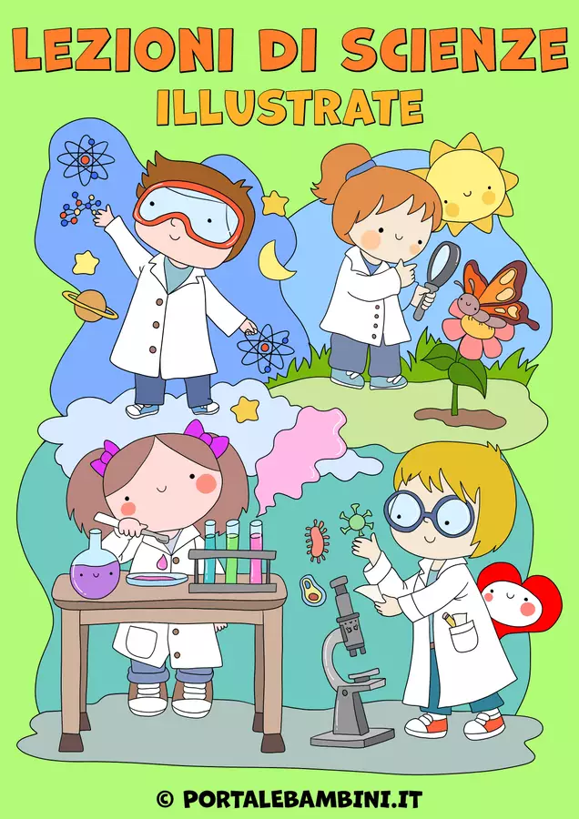 Lezioni di Scienze (Scuola primaria) Esercizi - Lezioni di Scienze (Scuola primaria) - Cuorfolletto Creative Shop - Pagina di copertina