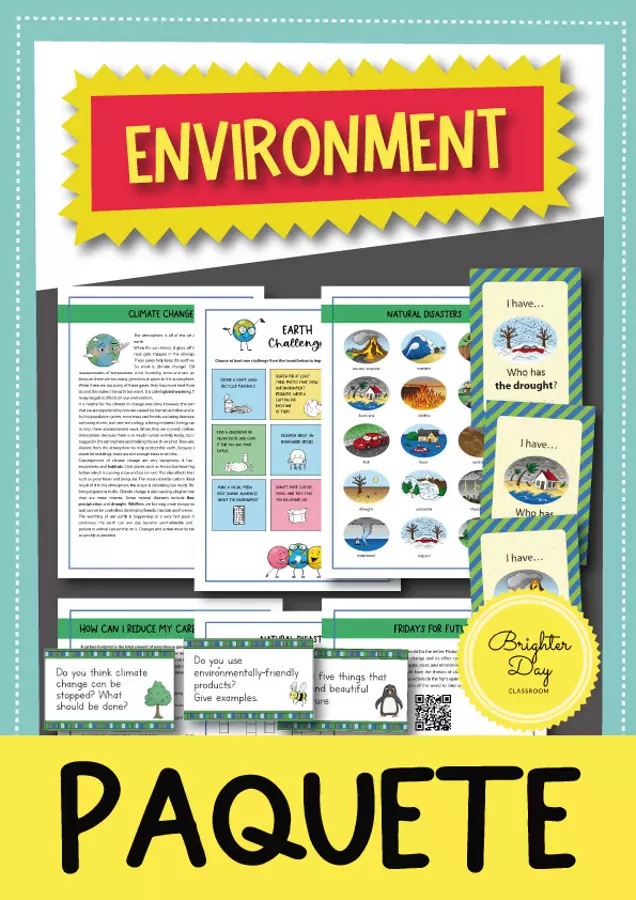 Environment - Pacchetto risparmio (inglese) Esercizi - Environment - Pacchetto risparmio (inglese) - Brighter Day Classroom - Pagina di copertina