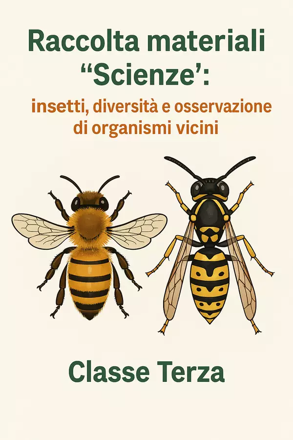 Raccolta di materiali "Scienze": insetti, diversità e osservazione di organismi vicini Materiale interattivo - Raccolta di materiali "Scienze": insetti, diversità e osservazione di organismi vicini - Scienza Magica - Pagina di copertina