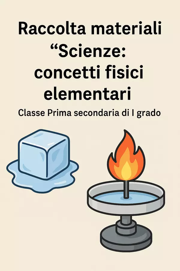 Raccolta di materiali "Scienze":concetti fisici elementari Schede informative - Raccolta di materiali "Scienze":concetti fisici elementari - Scienza Magica - Pagina di copertina