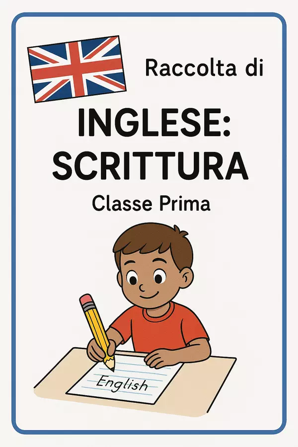 Raccolta di materiali: Inglese - Scrittura Piani di lezione - Raccolta di materiali: Inglese - Scrittura - English Classroom 🇬🇧 - Pagina di copertina