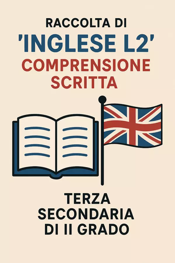 Raccolta di materiali 'Inglese L2': Comprensione scritta Esercizi - Raccolta di materiali 'Inglese L2': Comprensione scritta - English Classroom 🇬🇧 - Pagina di copertina