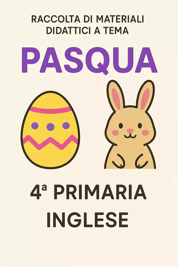 Raccolta di materiali: Pasqua Esercizi - Raccolta di materiali: Pasqua - English Classroom 🇬🇧 - Pagina di copertina