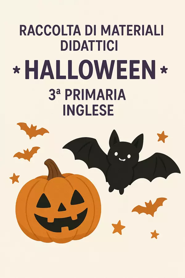 Raccolta di materiali: Halloween Esercizi - Raccolta di materiali: Halloween - English Classroom 🇬🇧 - Pagina di copertina