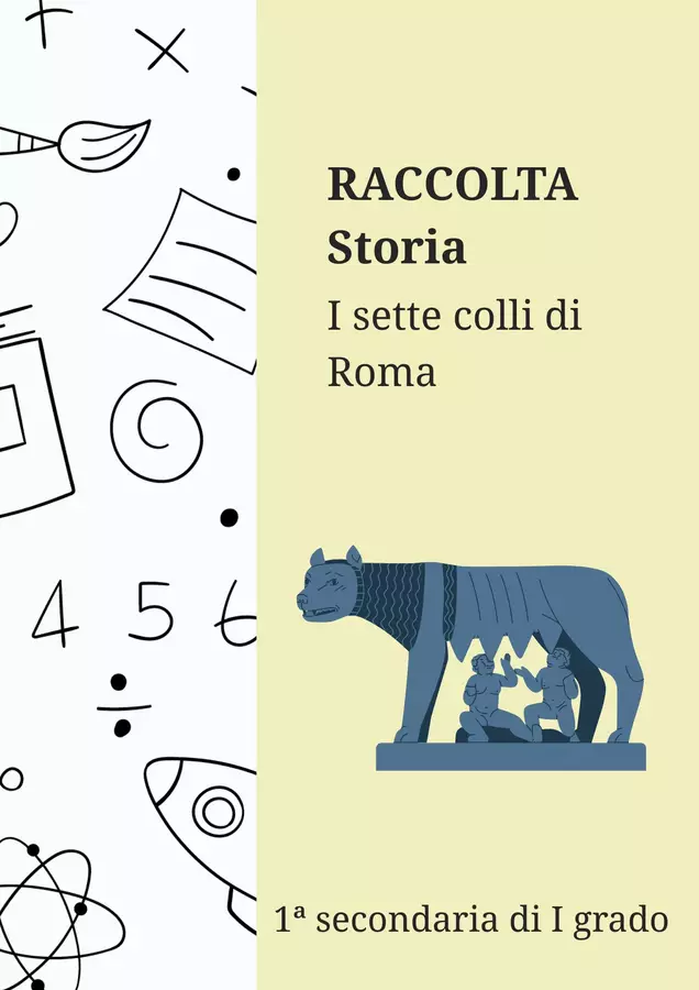 I sette colli di Roma (Raccolta) Esercizi - I sette colli di Roma (Raccolta) - La Macchina del Sapere - Pagina di copertina