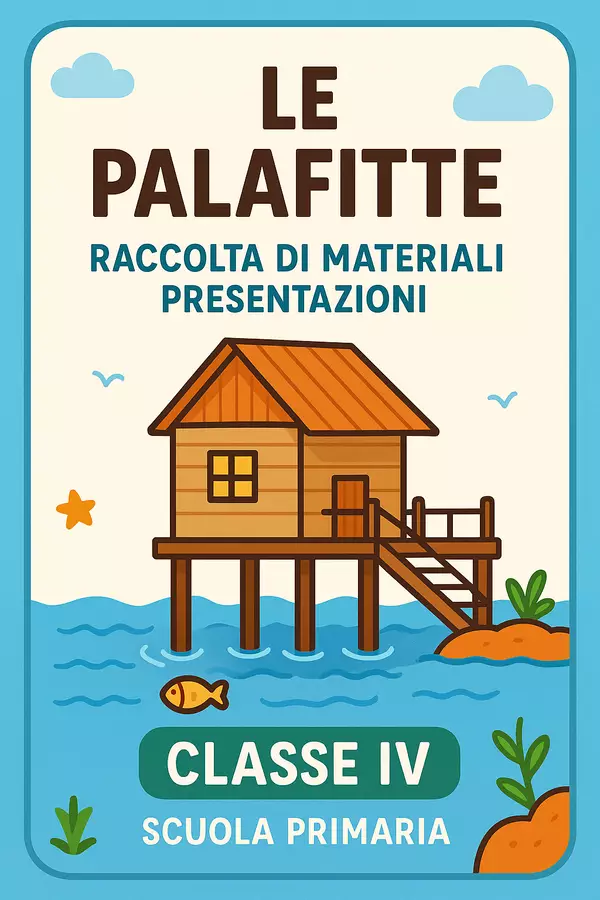 Raccolta di materiali: Le palafitte (presentazioni) Presentazioni / Lavagne - Raccolta di materiali: Le palafitte (presentazioni) - La Macchina del Sapere - Pagina di copertina