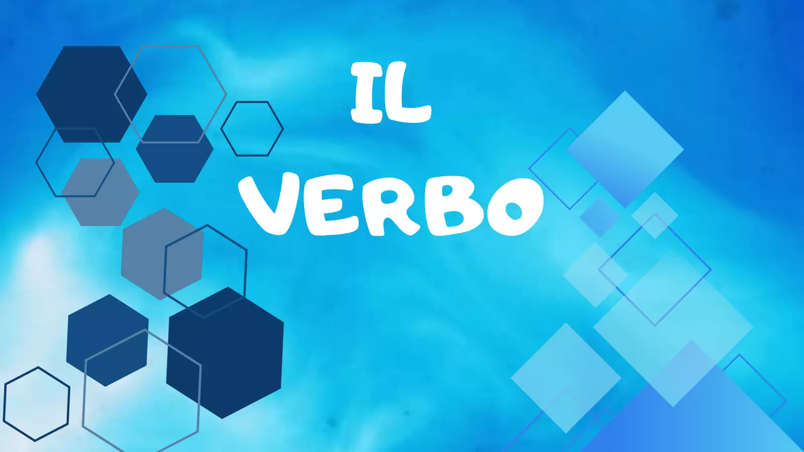 IL VERBO Esercizi - IL VERBO - Mariav💚Maestra Mari A Colori - Pagina di copertina
