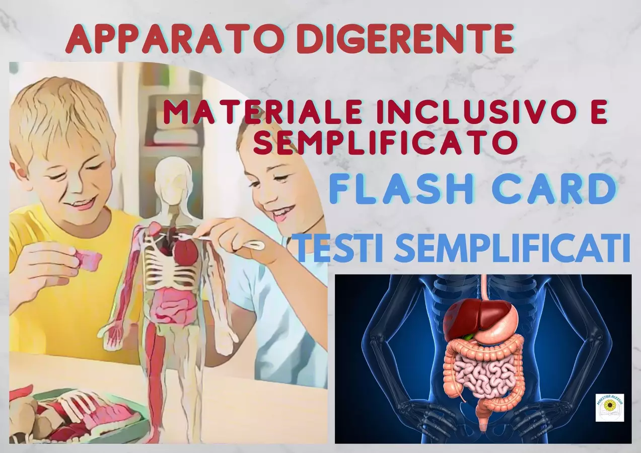 APP. DIGERENTE MATERIALE SEMPLIFICATO CON FLASH CARD E ESERCIZI utile per bambini con autismo e sindrome di down Esercizi - APP. DIGERENTE MATERIALE SEMPLIFICATO CON FLASH CARD E ESERCIZI utile per bambini con autismo e sindrome di down - Alessia Presa - Pagina di copertina