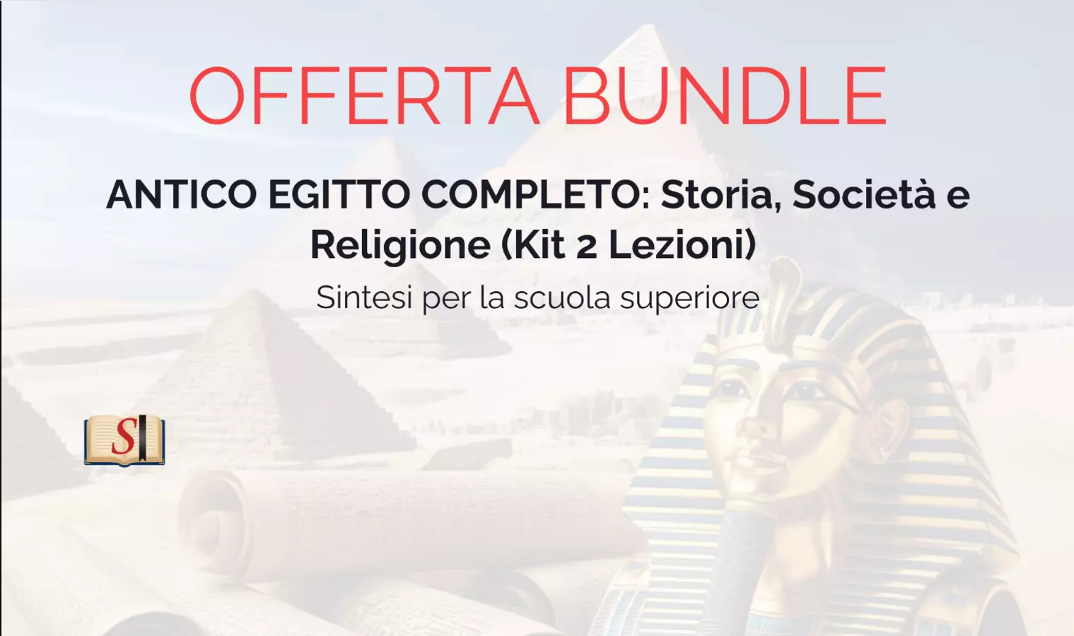 ANTICO EGITTO COMPLETO: Storia, Società e Religione Presentazioni / Lavagne - ANTICO EGITTO COMPLETO: Storia, Società e Religione - Prof. Matteo Esse - Pagina di copertina