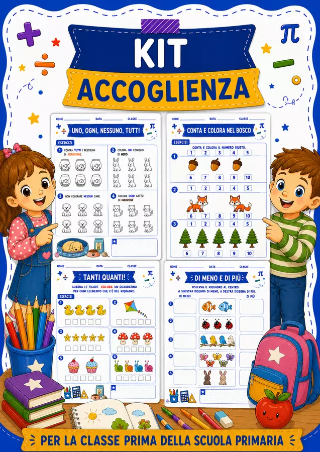 Raccolta di materiali Esercizi - Raccolta di materiali - STEM nello zaino - Pagina di copertina