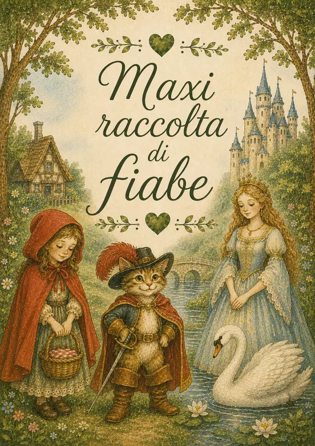 Maxi pacchetto di fiabe in corsivo Esercizi - Maxi pacchetto di fiabe in corsivo - Leggo e Comprendo - Pagina di copertina