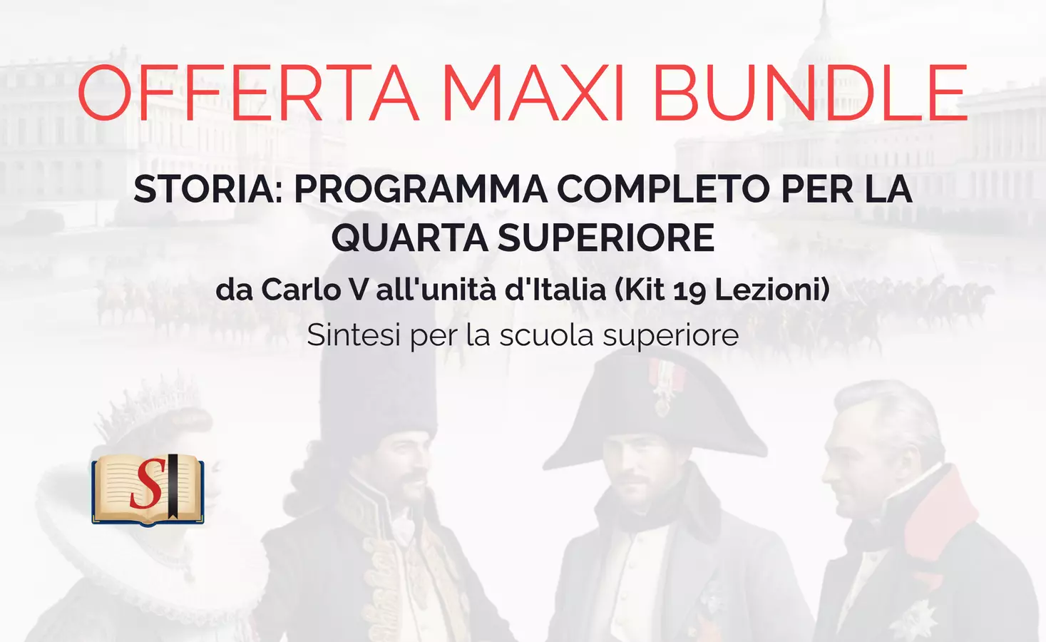 Maxi Bundle: Storia per la quarta superiore Presentazioni / Lavagne - Maxi Bundle: Storia per la quarta superiore - Prof. Matteo Esse - Pagina di copertina