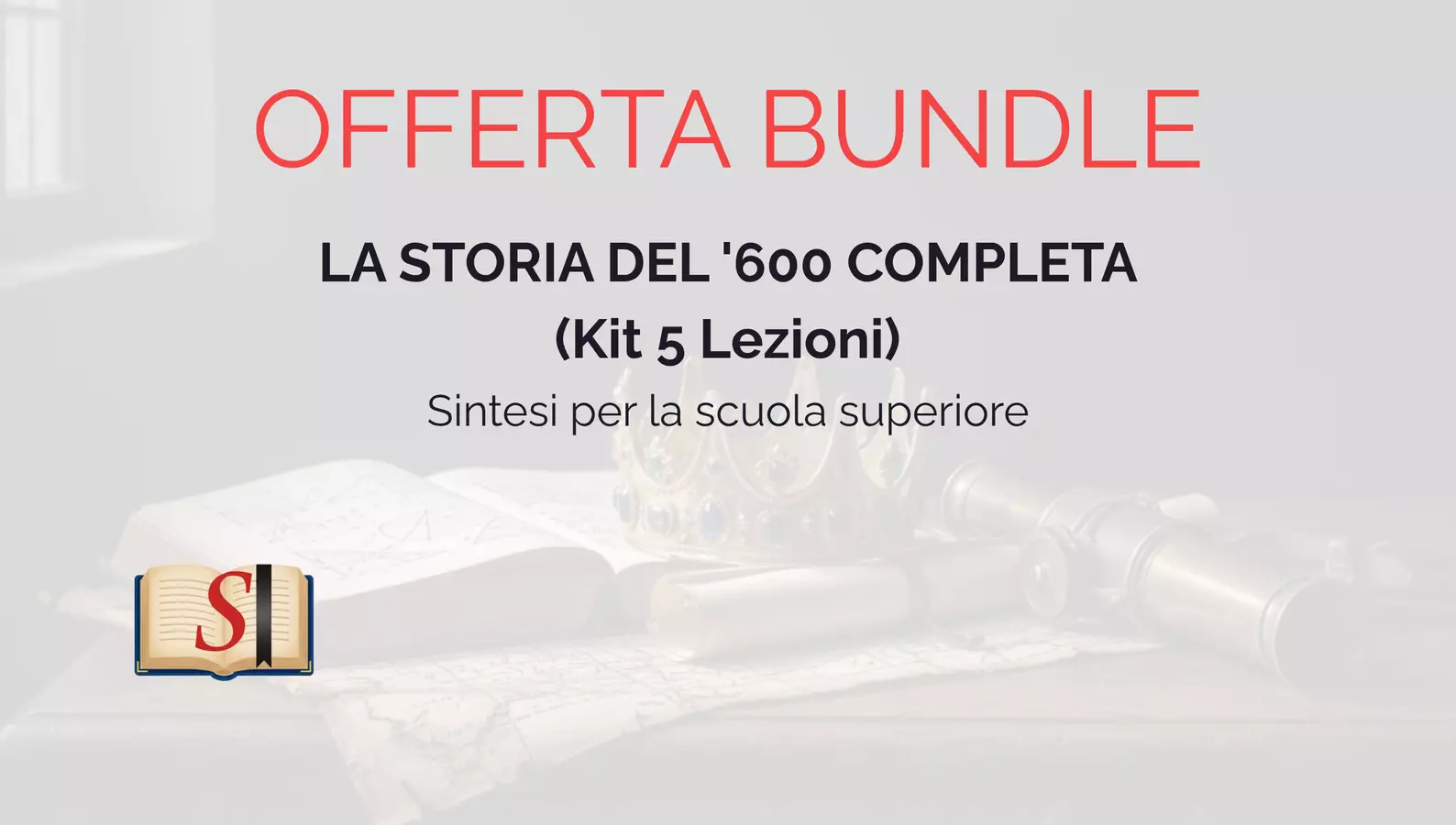 Bundle: tutto il '600 Presentazioni / Lavagne - Bundle: tutto il '600 - Prof. Matteo Esse - Pagina di copertina