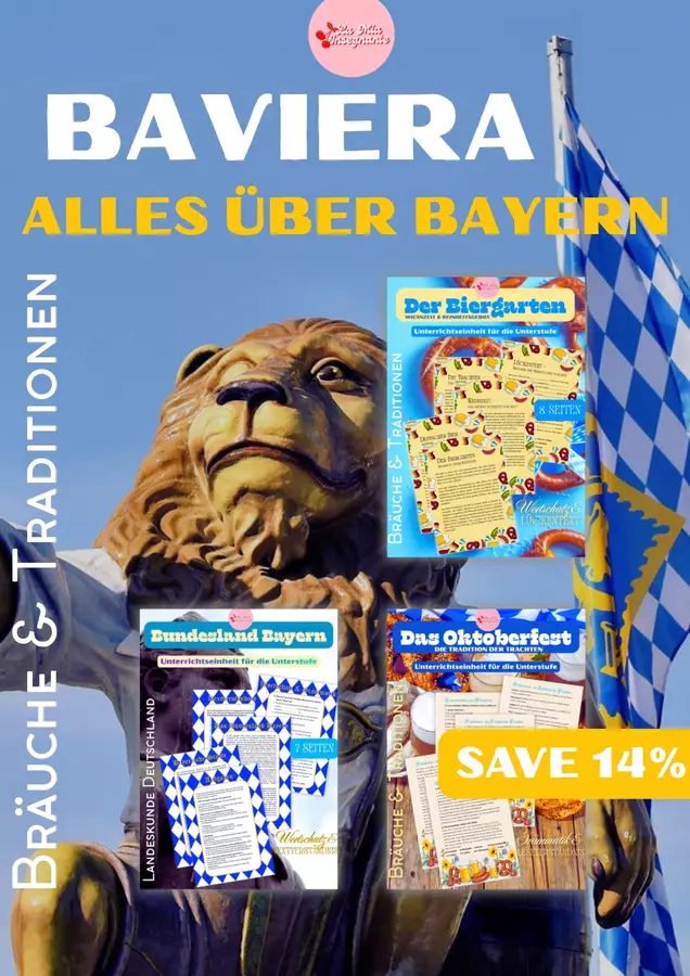 BAVIERA BUNDLE Alles über Bayern TEDESCO QCER B1 B2 Esercizi - BAVIERA BUNDLE Alles über Bayern TEDESCO QCER B1 B2 - LaMiaInsegnante - Pagina di copertina