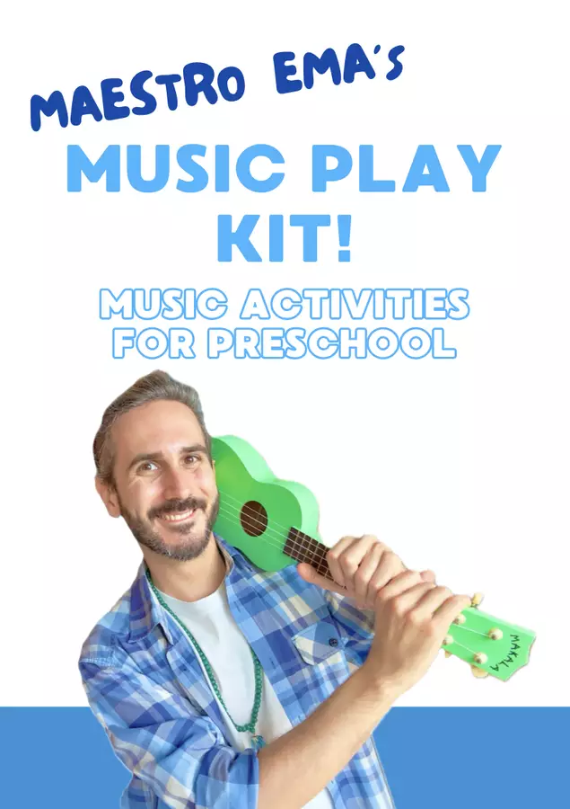 Maestro Ema's MUSIC PLAY KIT! Music Activities for Preschool Esercizi - Maestro Ema's MUSIC PLAY KIT! Music Activities for Preschool - Emanuele Ruggiero - Music Teacher - Pagina di copertina