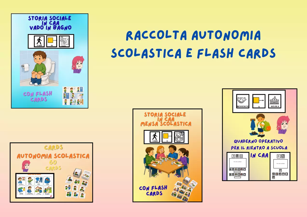 Raccolta autonomia scolastica Esercizi - Raccolta autonomia scolastica - educatrice_oepac - Pagina di copertina