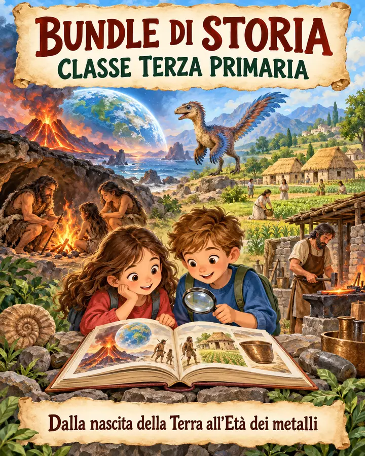 Storia - Terza Primaria | Lezioni LIM Presentazioni / Lavagne - Storia - Terza Primaria | Lezioni LIM - Il Viaggio Didattico - Pagina di copertina