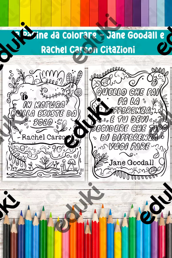 Pagine da Colorare con Frasi e Messaggi di Consapevolezza Ambientale Materiale per pittura e bricolage - Pagine da Colorare con Frasi e Messaggi di Consapevolezza Ambientale - Ireneagh - Pagina di copertina