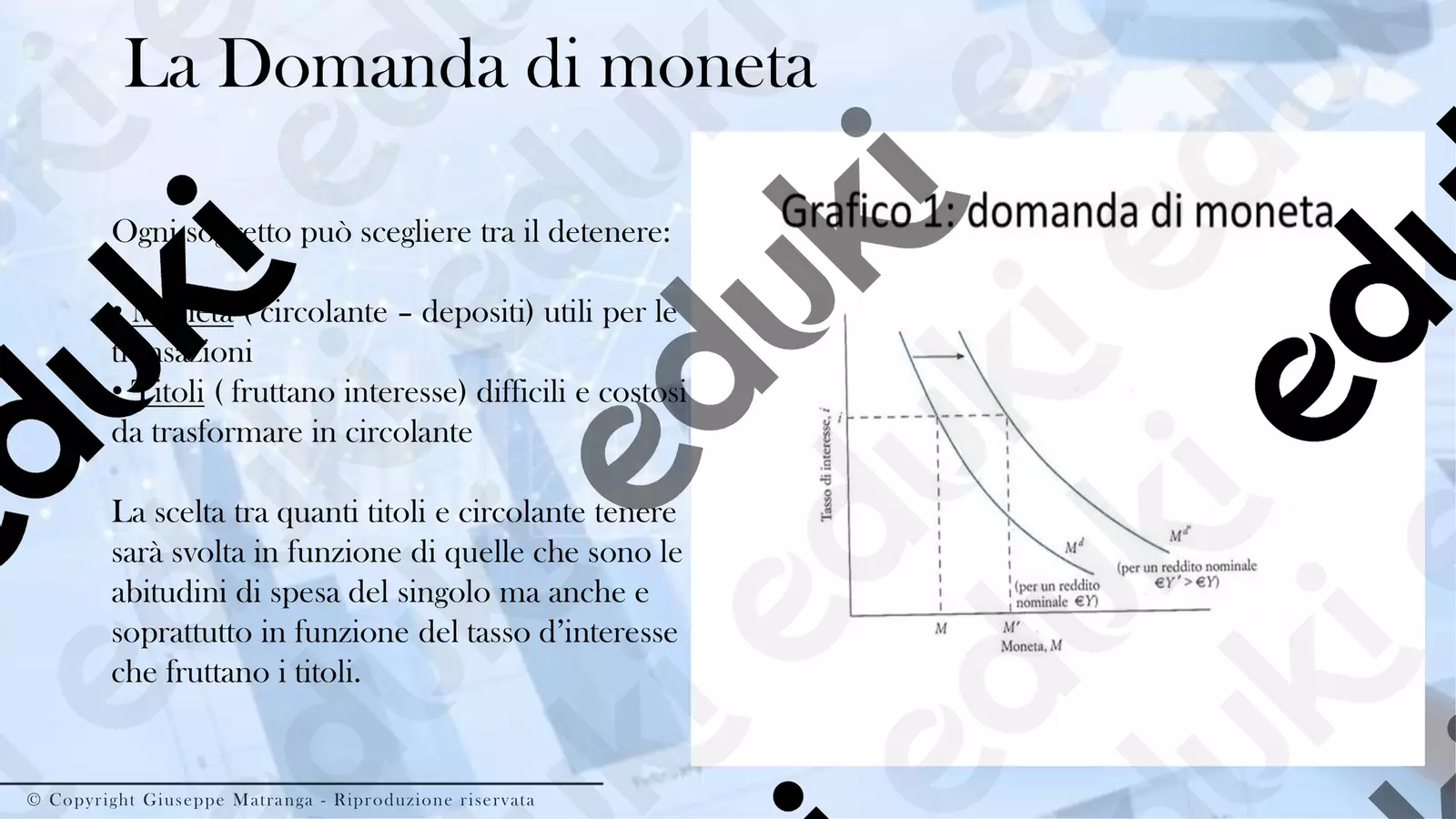 Corso di Macroeconomia: modulo 4 (2a parte) Presentazioni / Lavagne - Corso di Macroeconomia: modulo 4 (2a parte) - Giuseppe Matranga - Pagina di copertina