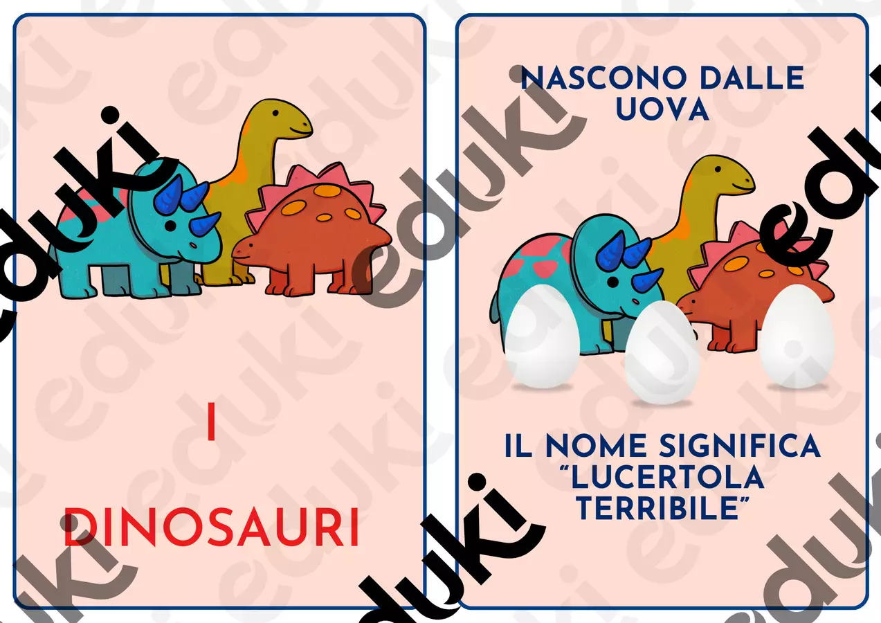 I DINOSAURI - supporto didattico Materiale di supporto/inclusione - I DINOSAURI - supporto didattico - Chiara Apollonio - librinclusivi - Pagina di copertina