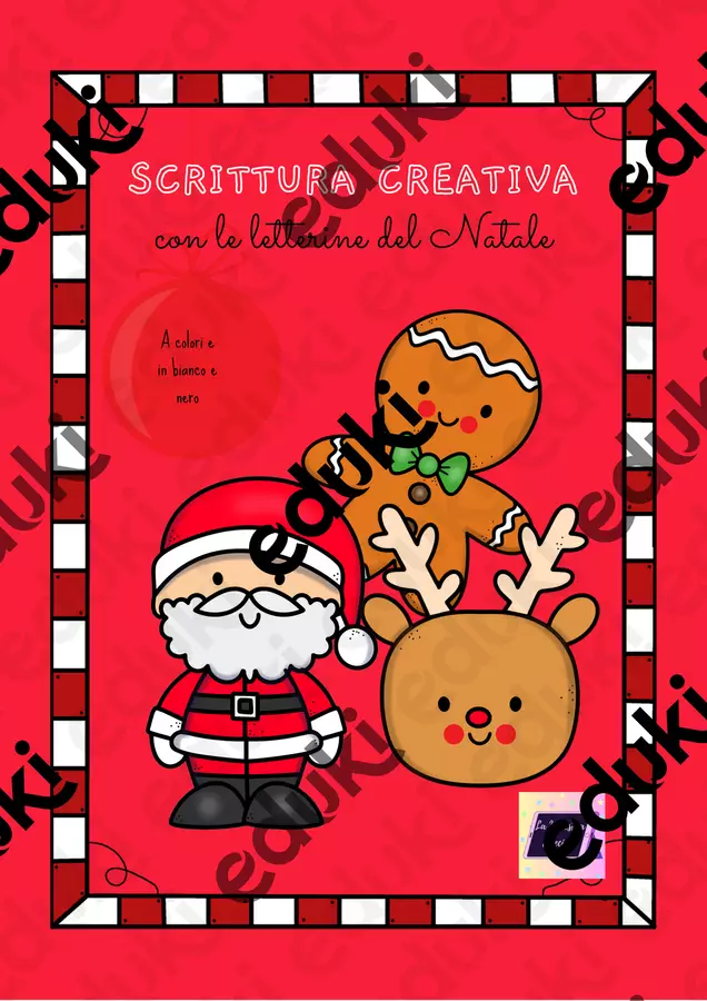 Caro omino di pan di Zenzero Altro tipo di materiale - Caro omino di pan di Zenzero - La Maestra Speciale - Pagina di copertina