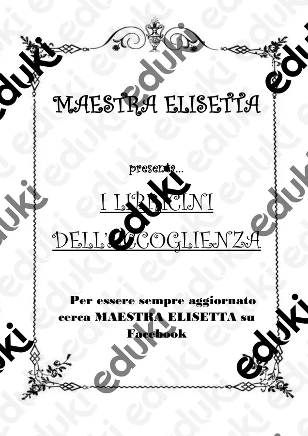 Matematica: classe seconda Esercizi - Matematica: classe seconda - Maestra Elisetta - Pagina di copertina