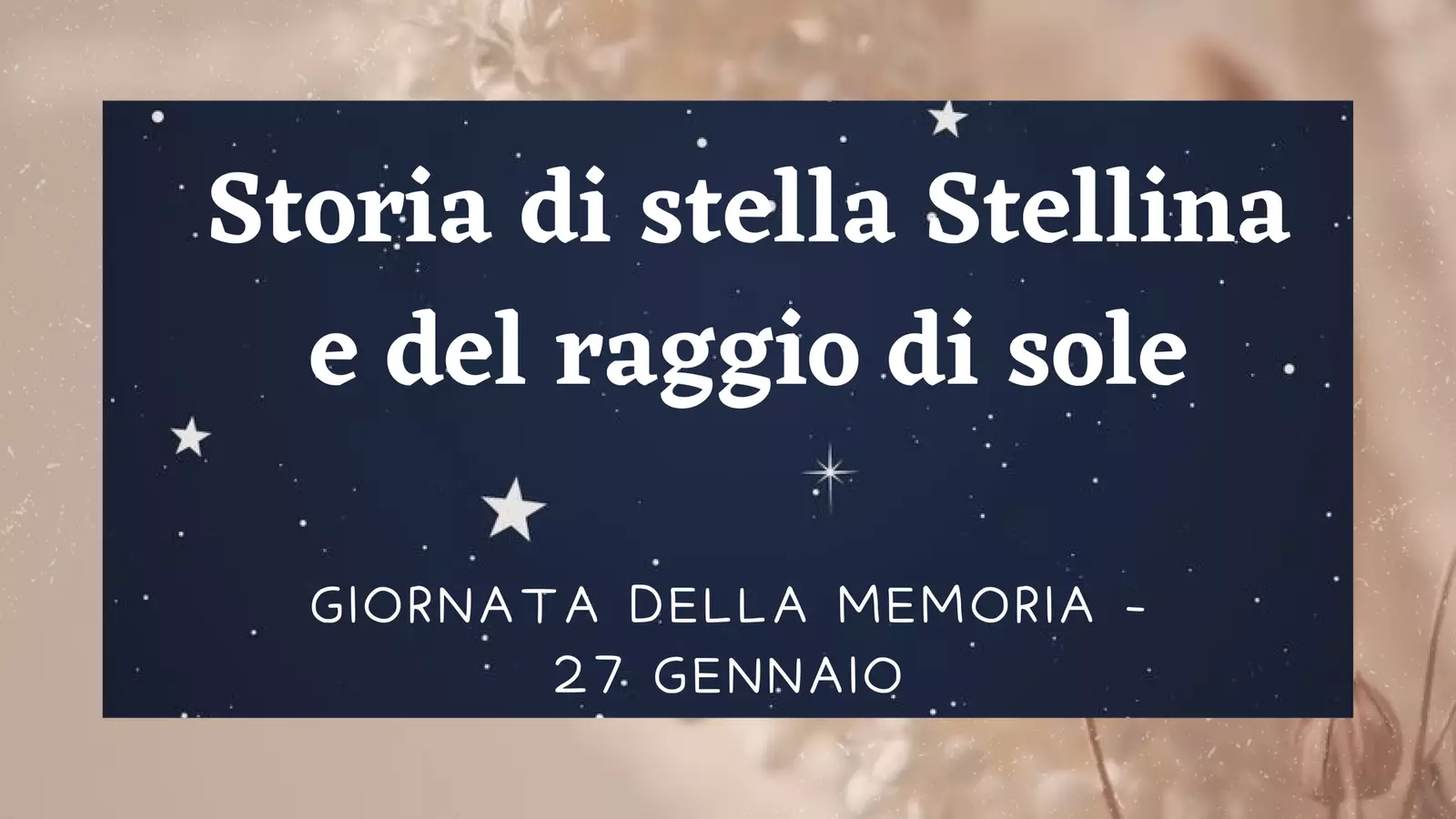 Albo illustrato - GIORNATA DELLA MEMORIA Materiale di supporto/inclusione - Albo illustrato - GIORNATA DELLA MEMORIA - Mariav💚Maestra Mari A Colori - Pagina di copertina