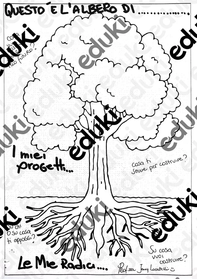 Questo è l'albero di... Altro tipo di materiale - Questo è l'albero di... - Lost in teaching - Pagina di copertina