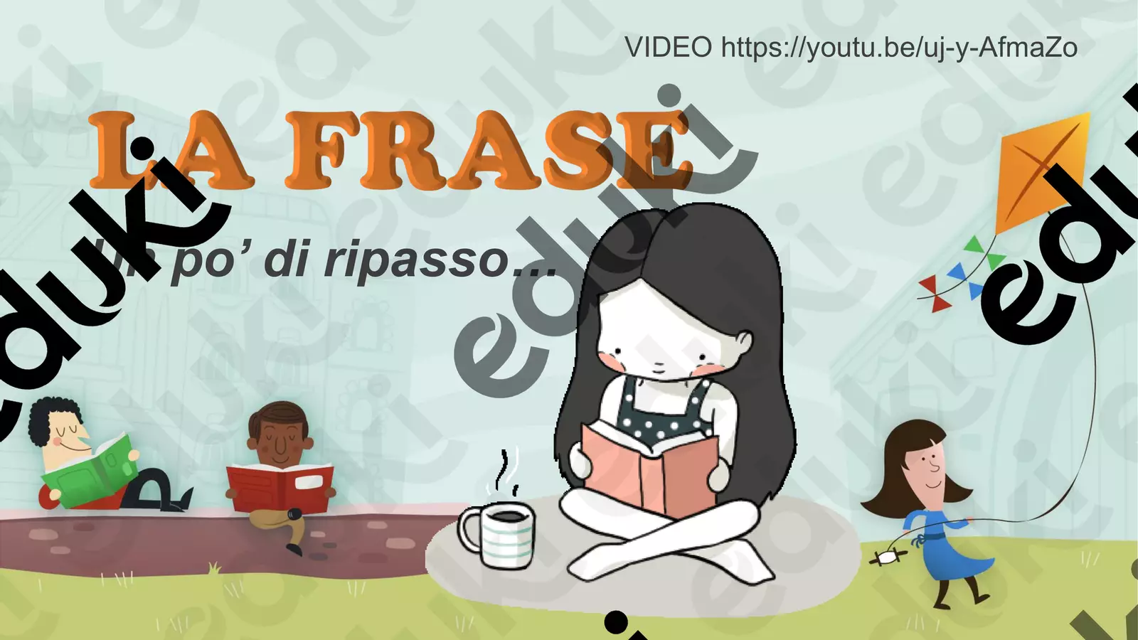 Kit: La frase Schede informative - Kit: La frase - Didattica Creativa - Pagina di copertina