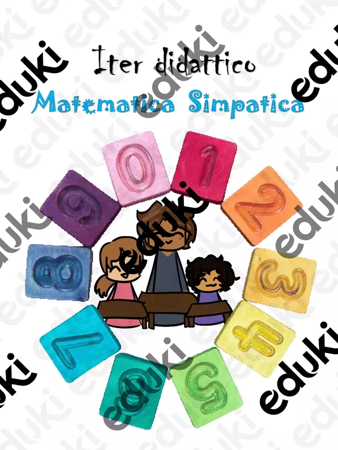 Kit: Matematica Simpatica UdA - Kit: Matematica Simpatica - Didattica Creativa - Pagina di copertina