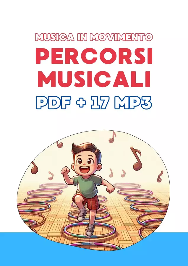 PERCORSI MUSICALI - 17 MP3 + Percorsi - Musica in Movimento Audio - PERCORSI MUSICALI - 17 MP3 + Percorsi - Musica in Movimento - Emanuele Ruggiero - Music Teacher - Pagina di copertina