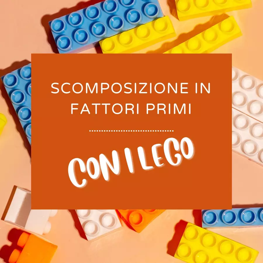 Scomposizione in fattori primi Altro tipo di materiale - Scomposizione in fattori primi - La Profe Bertocchi - Pagina di copertina
