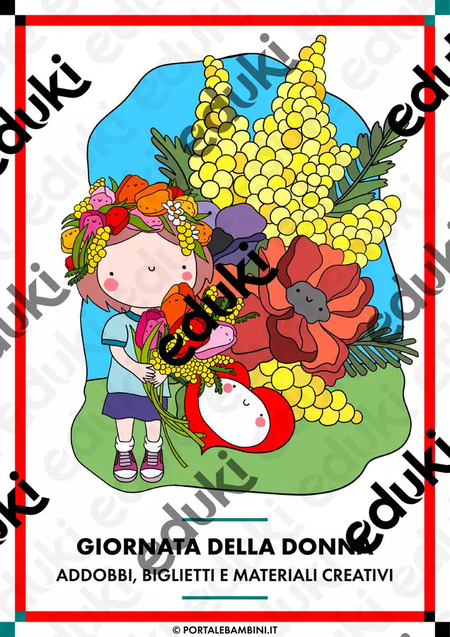 8 marzo - Giornata internazionale della donna - Kit creativo Materiale per pittura e bricolage - 8 marzo - Giornata internazionale della donna - Kit creativo - Cuorfolletto Creative Shop - Pagina di copertina