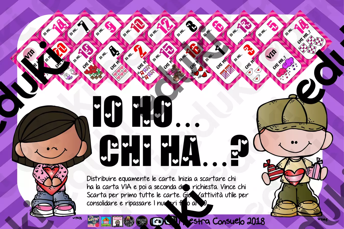 Io ho... Chi ha...? Esercizi - Io ho... Chi ha...? - Maestra Consuelo - Pagina di copertina