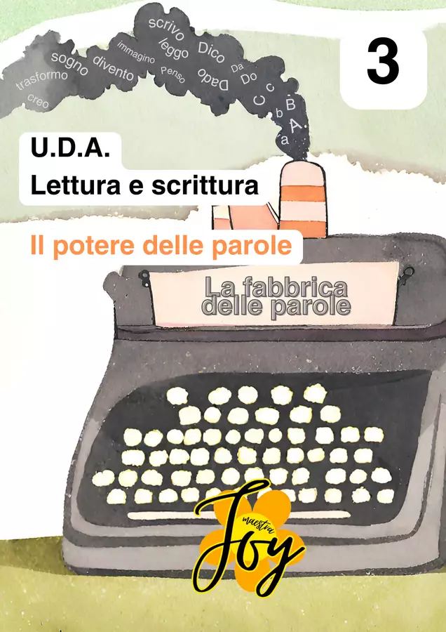 La fabbrica delle parole - Il potere delle parole Materiale di supporto/inclusione - La fabbrica delle parole - Il potere delle parole - MaestraJoy - Pagina di copertina