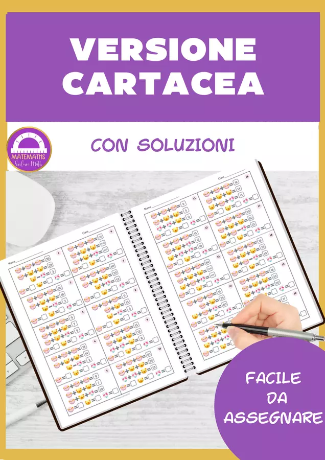 Rompicapo Matematico | Enigmi Digitali e Stampabili Esercizi - Rompicapo Matematico | Enigmi Digitali e Stampabili - Matemaths - Pagina di copertina