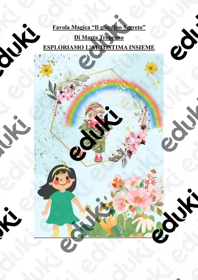 Favola Magica “Il giardino Segreto” Testo - Favola Magica “Il giardino Segreto” - Marta Tropeano - Pagina di copertina