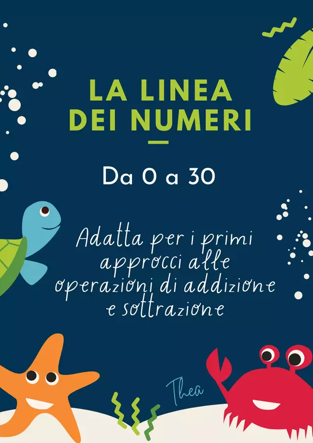 Linea dei numeri Esercizi - Linea dei numeri - (Ri)crea - Pagina di copertina