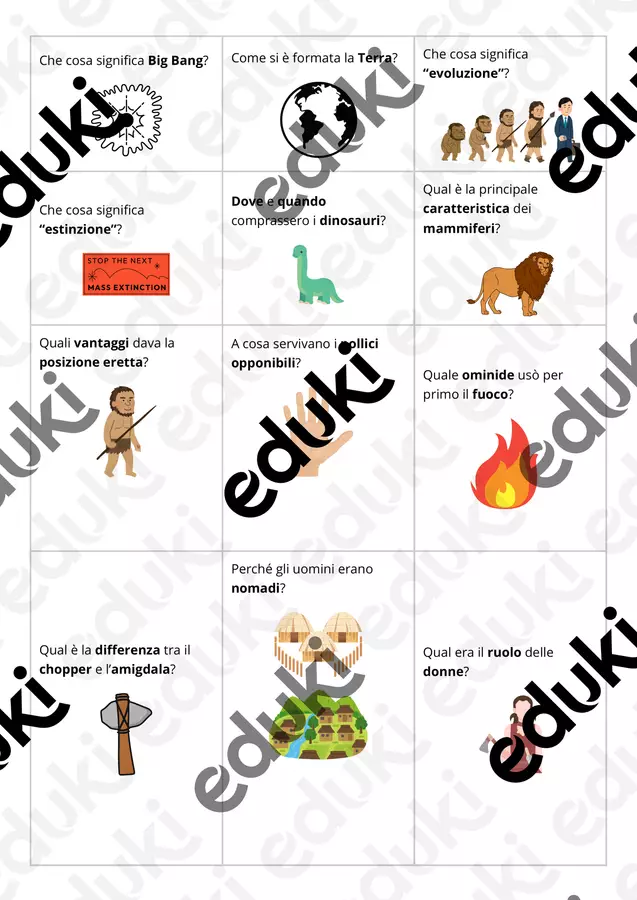 MISSIONE STORIA SFIDATI CON LE CARTE QUIZ Flashcard - MISSIONE STORIA SFIDATI CON LE CARTE QUIZ - maestra_carly_ - Pagina di copertina