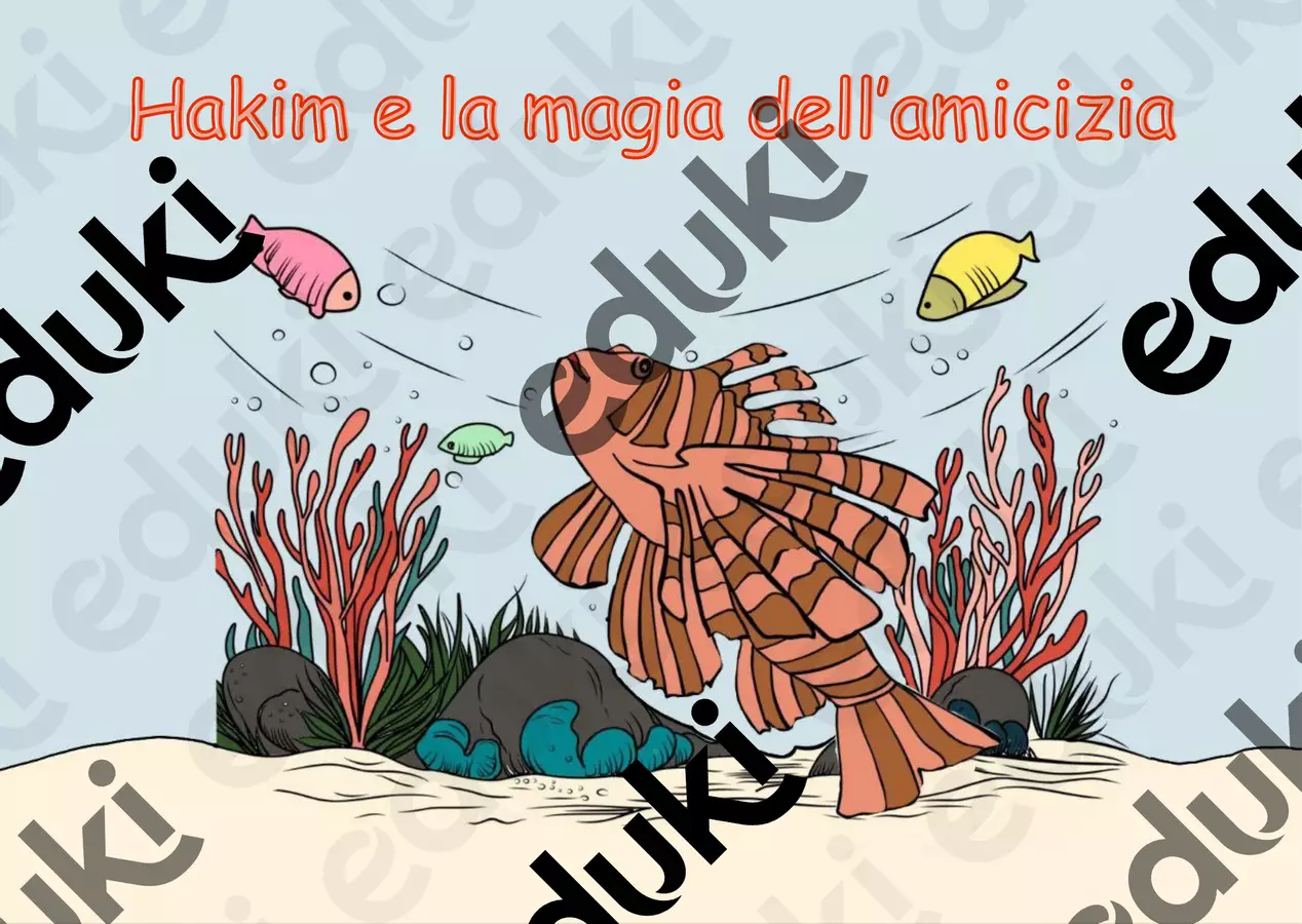Hakim e la magia dell'amicizia. Racconto. Opere didattiche / Libri di testo - Hakim e la magia dell'amicizia. Racconto. - Elisa Garofalo - Pagina di copertina