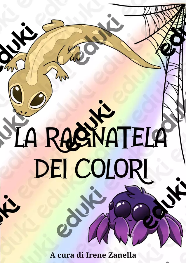 LA RAGNATELA DEI COLORI Materiale di supporto/inclusione - LA RAGNATELA DEI COLORI - Ikigai.ros - Pagina di copertina