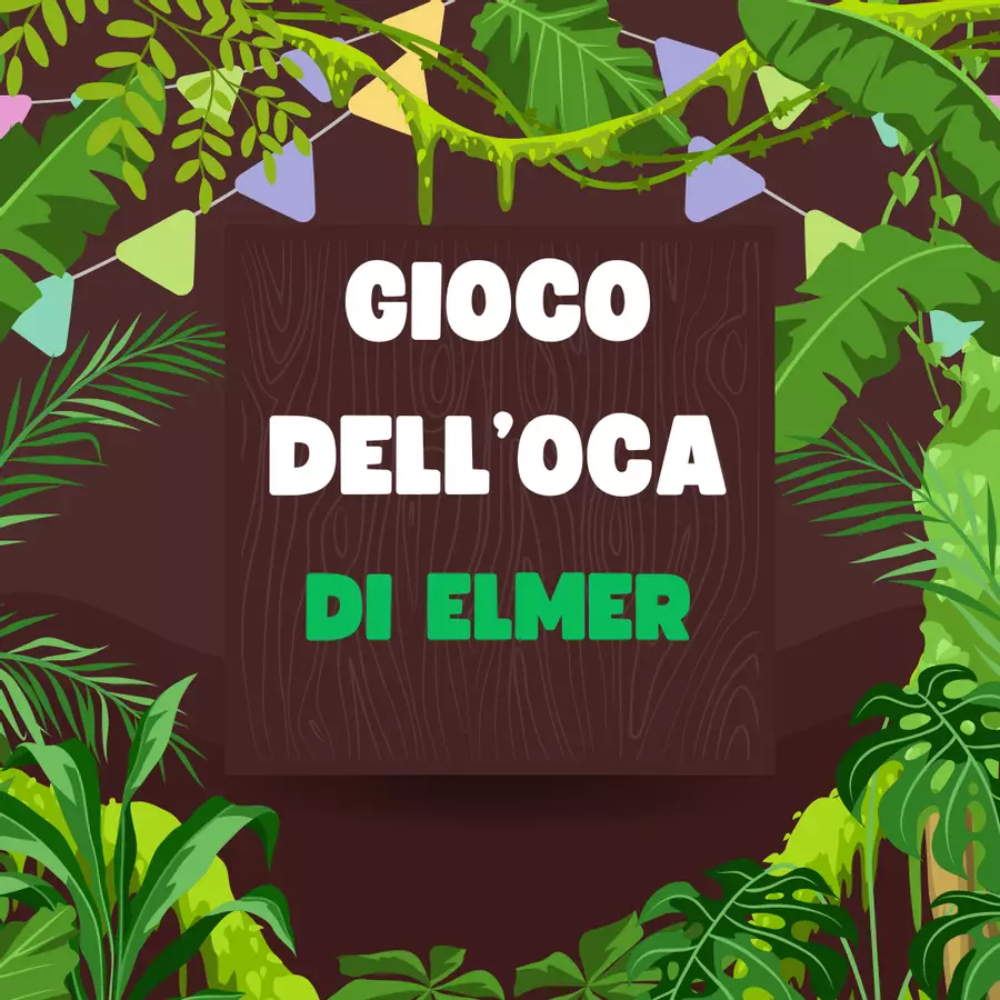 Gioco dell'oca di Elmer Giochi - Gioco dell'oca di Elmer - Manuela Gazzola - Pagina di copertina