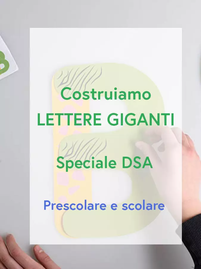 Costruiamo LETTERE GIGANTI - Il gioco per imparare le lettere Esercizi - Costruiamo LETTERE GIGANTI - Il gioco per imparare le lettere - Lalao.it - Pagina di copertina