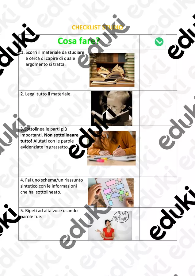 CHECKLIST STUDIO Materiale di supporto/inclusione - CHECKLIST STUDIO - Elena Mularoni - Pagina di copertina