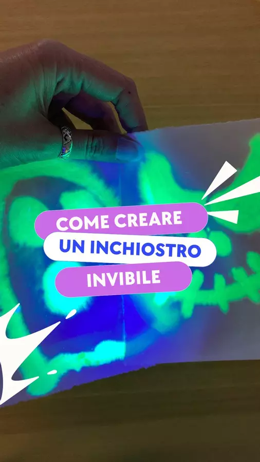 Attività di laboratorio divertente: l'INCHIOSTRO INVISIBILE Esperimenti - Attività di laboratorio divertente: l'INCHIOSTRO INVISIBILE - Scienzalcubo - Pagina di copertina